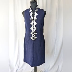 Vince Camuto Sleeveless Navy Dress